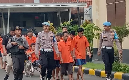 Satresnarkoba Polres Pasuruan Berhasil Amankan 20 Pengedar Selama Februari 2024