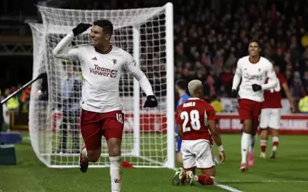 Gol Casemiro Muluskan Manchester United Ke Perempat Final Piala FA