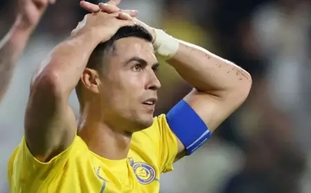 Buntut Gestur Tidak Senonoh, Cristiano Ronaldo Dapat Sanksi Denda dan Larangan Main