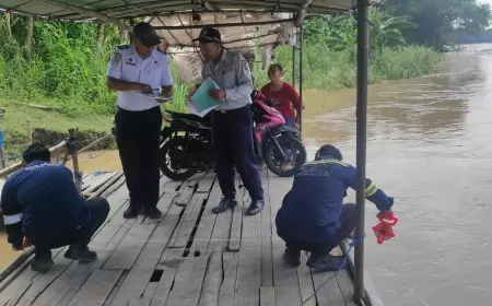 Dishub Bojonegoro Legalisasi Kapal Sungai Danau dan Penyeberangan