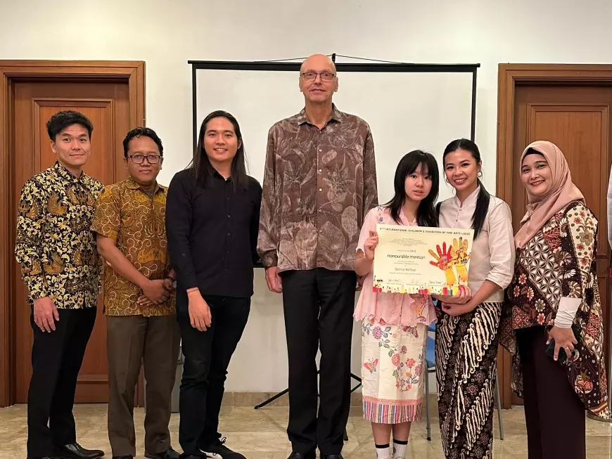 Quincy J Balfour, Siswa Lotus Art Courses harumkan nama Indonesia di Lomba Internasional Rep. Ceko