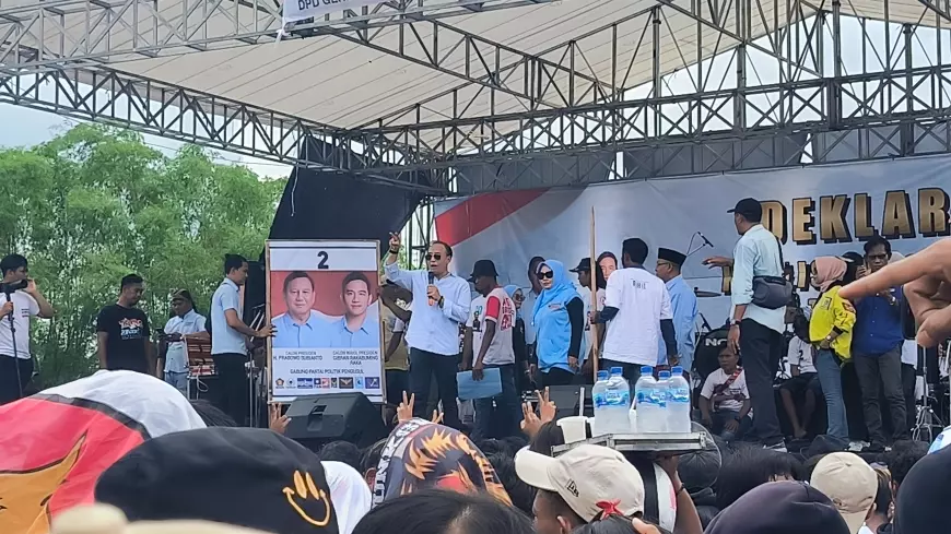Ribuan Masyarakat Tepi Hutan Bojonegoro Deklarasi Dukung Prabowo-Gibran