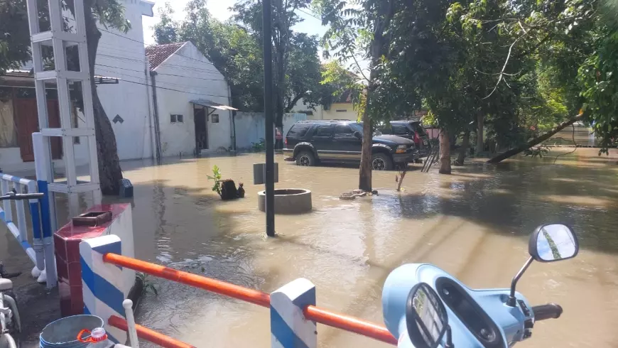 Dua Jam Hujan Deras, Sejumlah Wilayah Bojonegoro Terendam Banjir