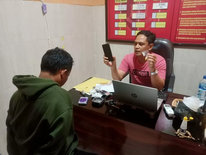 Tim Banteng Bandialit Polres Jember Ringkus Pemuda Transaksi Okerbaya
