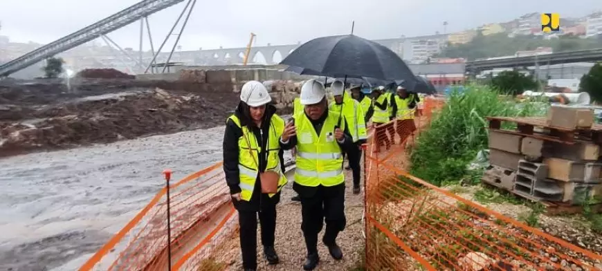 Menteri PUPR Kunjungi Terowongan Drainase Raksasa di Lisbon, Portugal