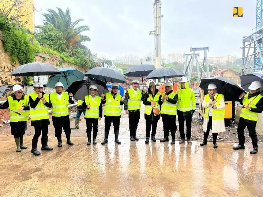 Menteri PUPR Kunjungi Terowongan Drainase Raksasa di Lisbon, Portugal