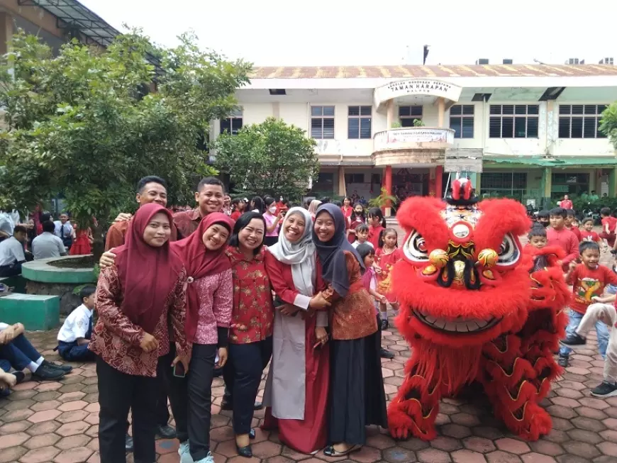 Representasikan Sekolah Pancasila, SMA Taman Harapan Malang Gelar Perayaan Tahun Baru Imlek