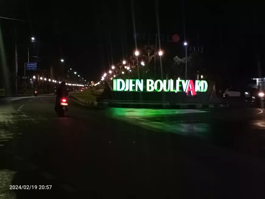 Lampu Idjen Boulevard Mati, Pj Wali Kota Malang Ingatkan DLH