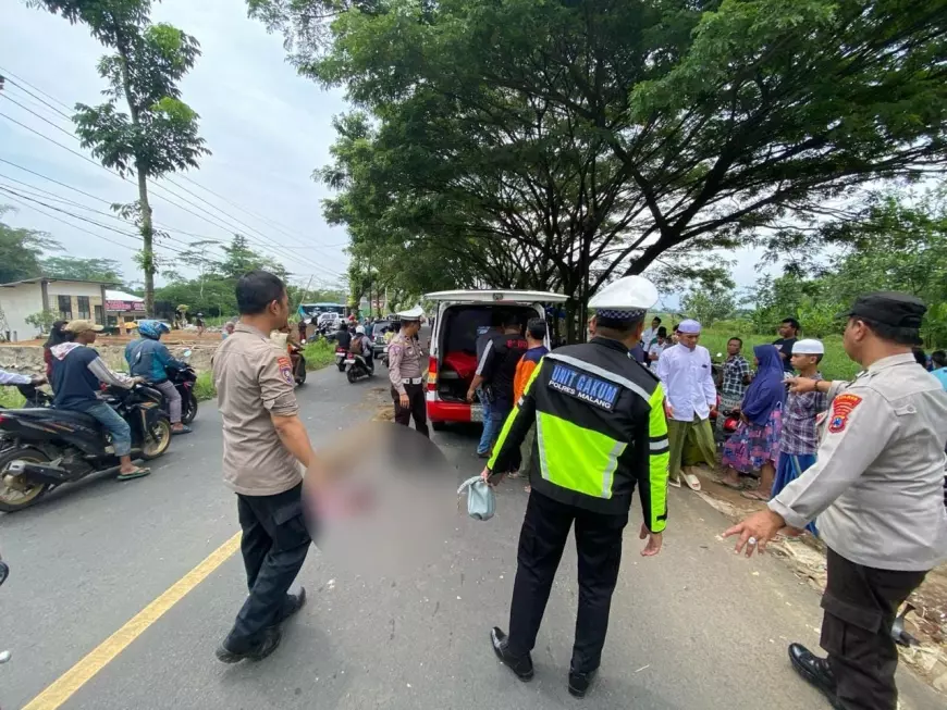 Hilang Kendali, 2 Korban Jiwa Melayang di Jalan Raya Gondanglegi Malang