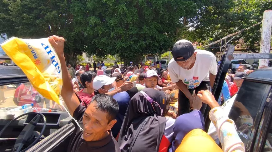 Gerakan Pangan Murah Pemkab Bojonegoro Diserbu Warga