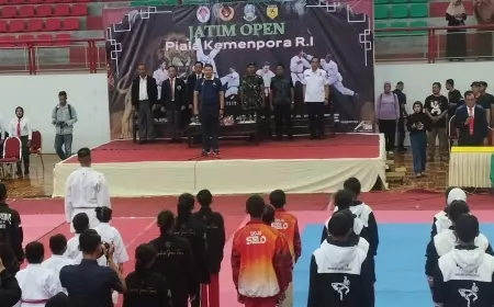 Wakil Bupati Malang Buka Kejuaraan Karate Jatim Open Piala Kemenpora 2024