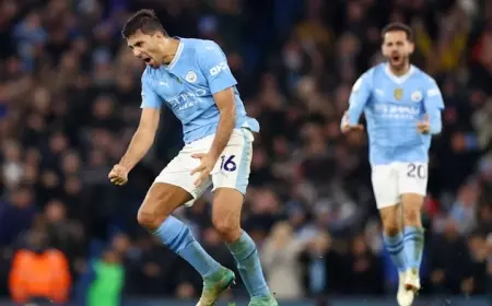 City Pecahkan Rekor Liga Inggris, Rodri Cetak Sejarah Di Derby Manchester