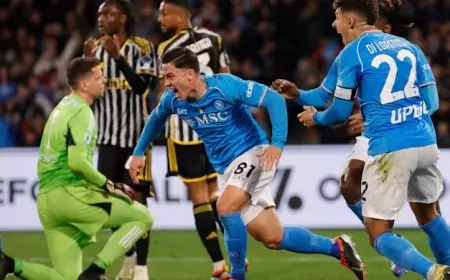 Gol Giacomo Raspadori Pastikan Napoli Ungguli Juventus