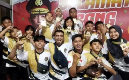 Kapolres Bondowoso Apresiasi Atlet Taekwondo Kapolri Cup 5 di Jakarta