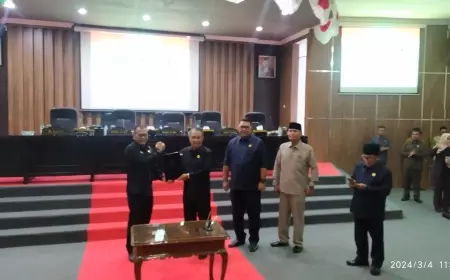 Legislatif dan Eksekutif Tetapkan Raperda RTRW Bondowoso