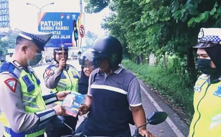 Operasi Keselamatan Semeru Polres Malang Sasar Pelanggar Tak Patuh Lantas