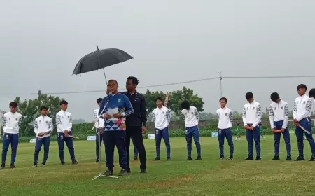 Pj Bupati Jombang Resmikan Budi Utomo Football Academy, Wadah Jaring Bakat Pelajar SMP Sederajat