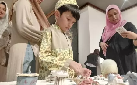 22 Karya TK ABA dan KB Mentari Kota Batu Dipamerkan di Galeri Raos