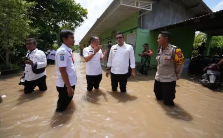 Pj Wali Kota Mojokerto Instruksikan Semua Rumah Pompa Berfungsi 24 Jam