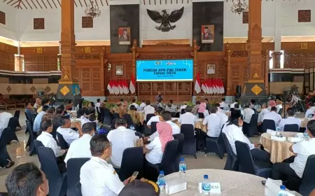 Puncak HPN 2024, PWI Tuban Gelar Diskusi Bersama Dewan Pers dan Papdesi
