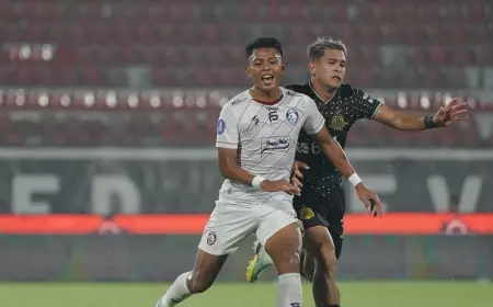 Pekan 28 Liga 1 : Arema FC Ditahan Imbang Bhayangkara Presisi Indonesia FC