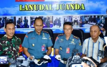 Satgas Pam Bandara Juanda Gagalkan Pengiriman Senjata Api Ilegal ke Makassar