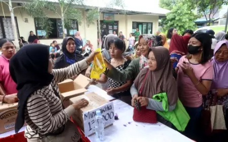 Program GPM Pemkot Surabaya Sediakan Sembako Murah dan Produk Tani
