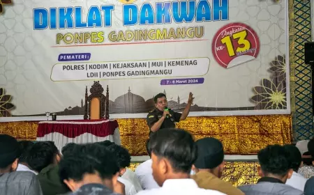 Ratusan Santri Ponpes Gadingmangu Ikuti Diklat Dakwah Angkatan 13 Di Jombang