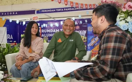 Tidak Hanya Obral Diskon Sandang Pangan, Stand Expo Jember Buka Gerai BPN Diserbu Warga