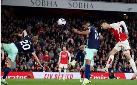 Sundulan Kai Havertz Bawa Arsenal ke Puncak Liga Premier