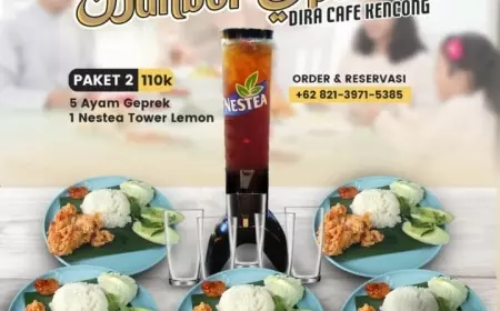 Sambut Ramadan, Cafe di Jember Hadirkan Menu Buka Puasa Ala Timur Tengah