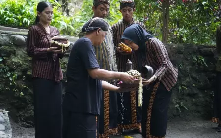 Awali Hari Jadi ke-1220, Pemkab Kediri Ambil Air dari 7 Sumber yang Syarat Filosofi