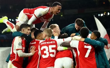 Arsenal Singkirkan Porto Capai Perempat Final Liga Champions