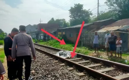 Diduga Bunuh Diri, Suami Caleg Gagal Asal Jember Alami Laka Kereta Api