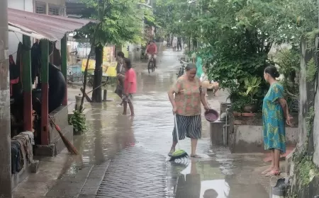 Banjir di Bojonegoro Berangsur Surut, Tinggal 2 Kecamatan Masih Tergenang