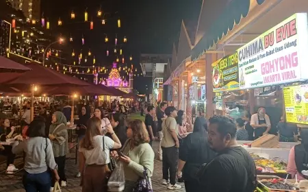 Resmi Dibuka, Pasar Malem Tjap Toendjoengan Akan Meriahkan Momen Ramadan di Surabaya
