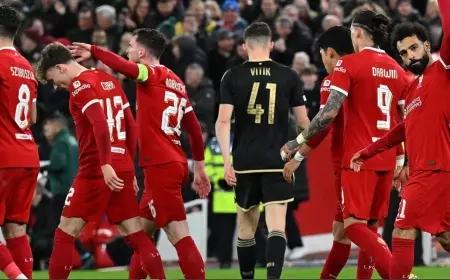 4 Gol Dalam 14 Menit,  Liverpool Cetak Sejarah Gilas Sparta Prague