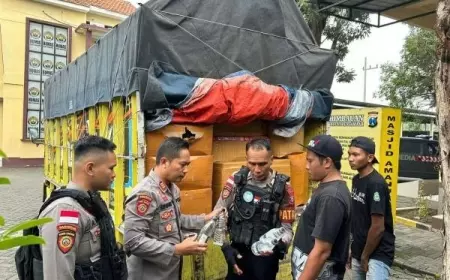 Polres Probolinggo Gagalkan Pengiriman Satu Unit Truk Arak Bali