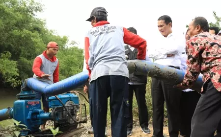 Mentan Minta Gerakan Pompanisasi di Bojonegoro Dilakukan Maksimal