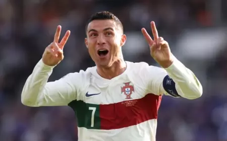 Masih Liburan, Cristiano Ronaldo Absen di Pertandingan Pertama Tim Nasional Portugal