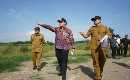 Tinjau Aset Pemkab Kediri, Mas Dhito Ingin Buat Sekolah Olahraga