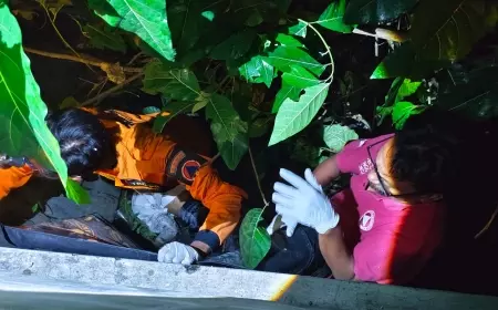 Warga Temukan Mayat Laki-laki di Selokan Pintu Masuk Terminal Pamekasan