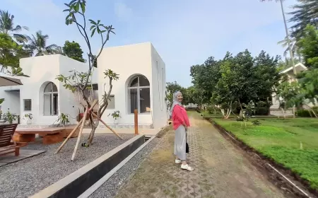 Layana Farmsaty Banyuwangi, Penginapan Bertema Kebun dengan Nuansa Arsitektur Yunani