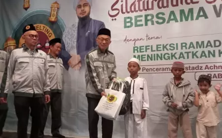 PT Smelting Gresik Buber Bareng Karyawan, Warga dan Forkopimcam Manyar