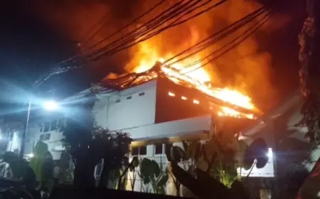 Kebakaran Landa RS Gatoel, Pelayanan Ditutup Sementara
