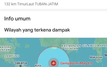 Diguncang Gempa, Warga Bojonegoro Santai Saja