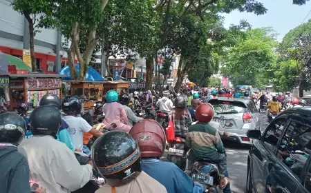 Kepadatan Arus Lalin di Kota Malang, Diprediksi Bakal Terjadi Dua Minggu Sebelum Lebaran