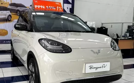 Wuling Binguo EV, Pilihan Kendaraan Listrik Hemat untuk Lebaran 