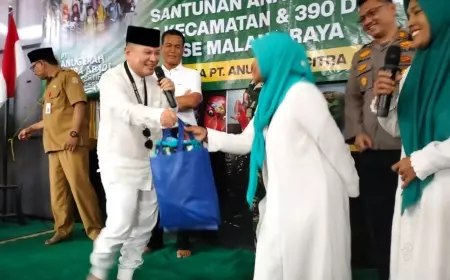 Libatkan Fatayat NU, PT ACA Santuni Ribuan Anak Yatim Bertajuk Pekan Islami XVII