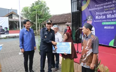 Perumda Tugu Tirta Beri Sambungan Air Gratis Ke Ratusan Rumah